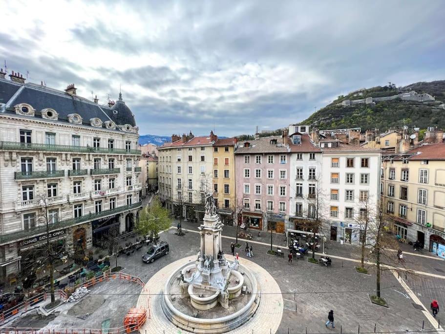 Hyper-Centre De Grenoble, Suite Parentale - Wifi Fibre - Cocon Bagian luar foto